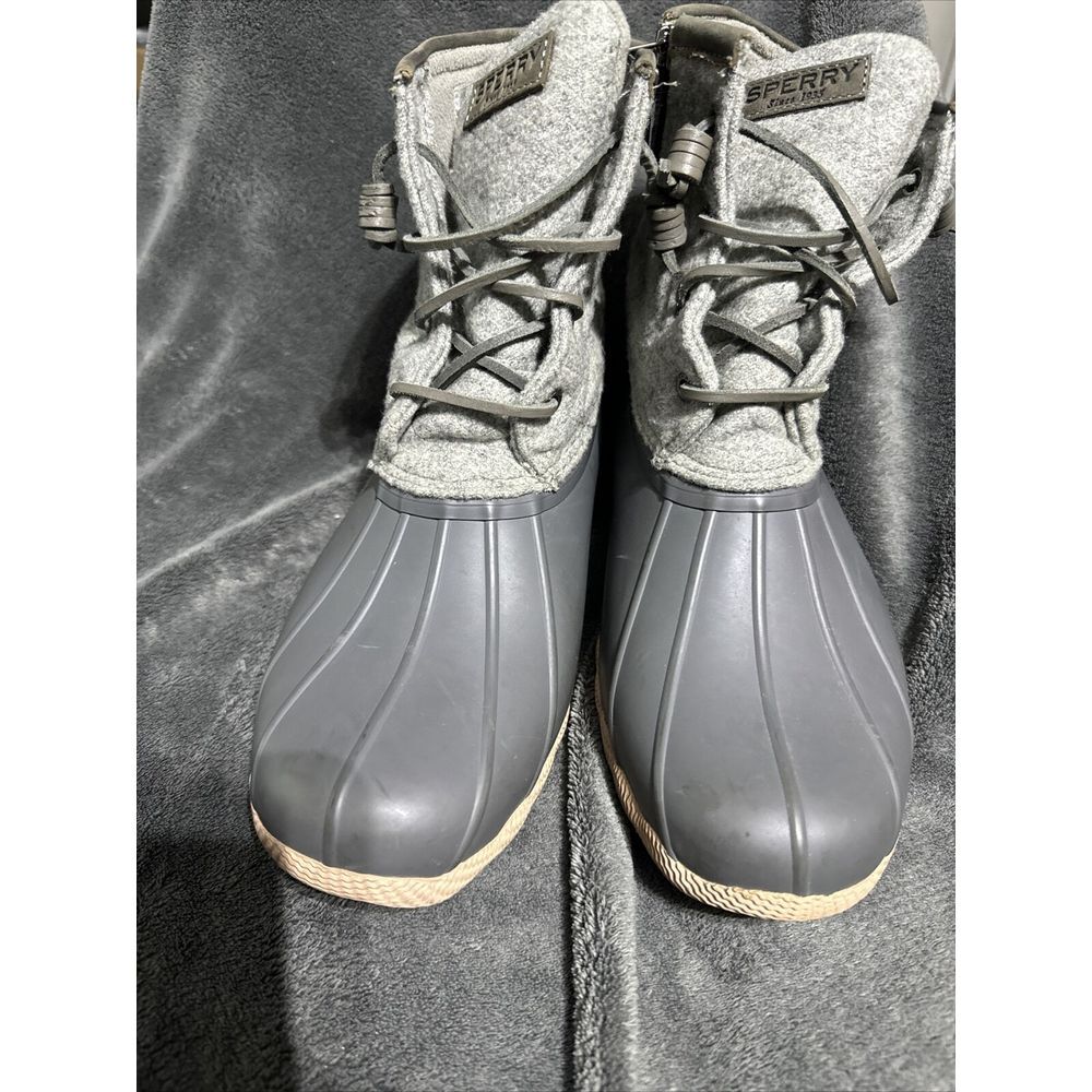 Sperry Women's‎  Wool Embossed Duck Boots Thinsulate STS83688 Size 10
